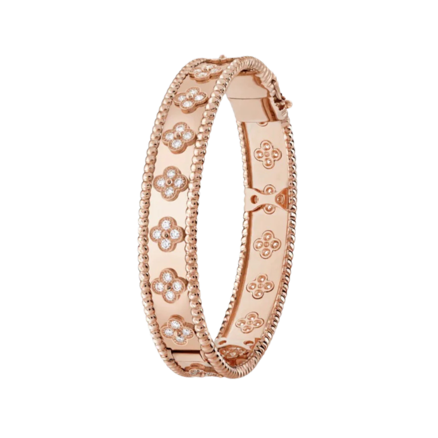 HARD FLOWER DIAMOND BRACELET