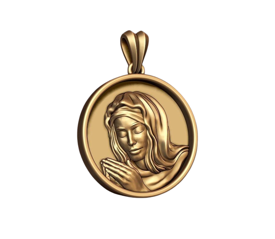 HOLY MARY MEDALLION